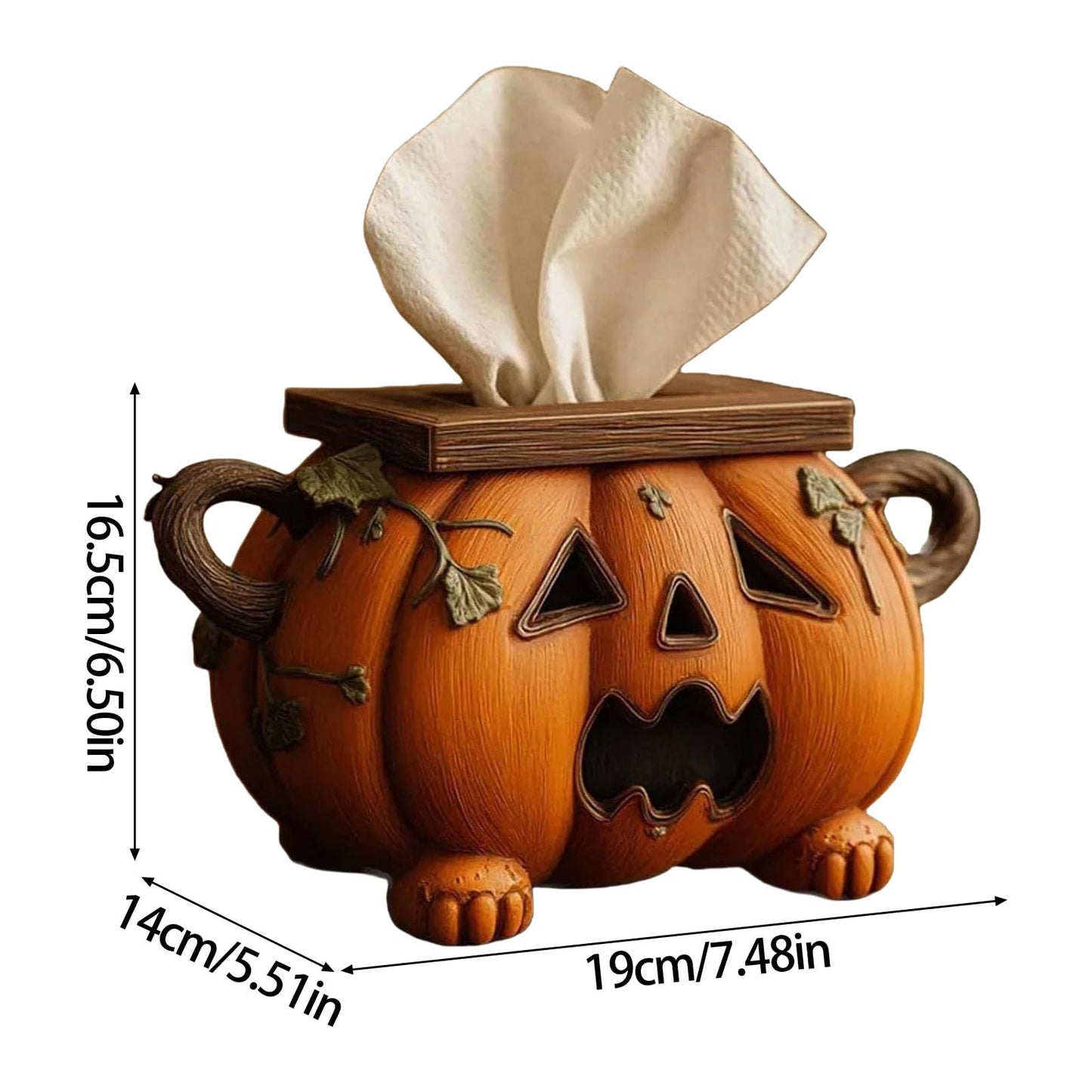 šHalloween tissue boxāa unique, festive, and practical decoration.