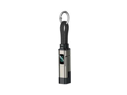 2026 New🎉4-in-1 Digital Display Keychain Charging Cable