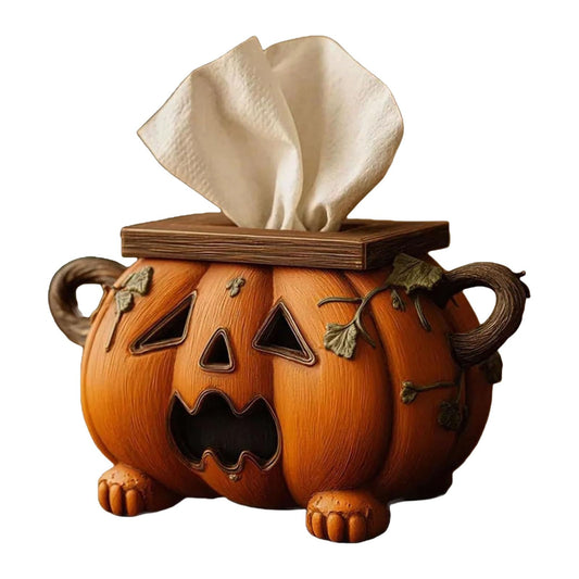 🎃Halloween tissue box—a unique, festive, and practical decoration.