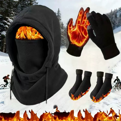 Unisex Adults' 3-4 Piece Winter Warm Sports Gear Set