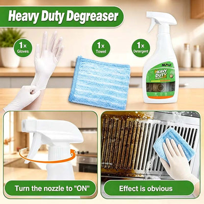 [BUY 1 GET 1 FREE]Heavy duty degreaser-Range Hood Cleaner Spray🧼🚀
