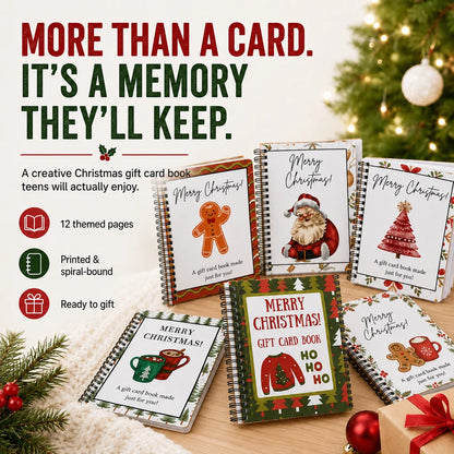 🎁🔥 LIMITED-TIME 50% OFF — Christmas Gift Card Book