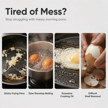 [BUY 1 GET 1 FREE]🎁-🍳 Microwave Egg Poacher for Quick and Easy Breakfasts