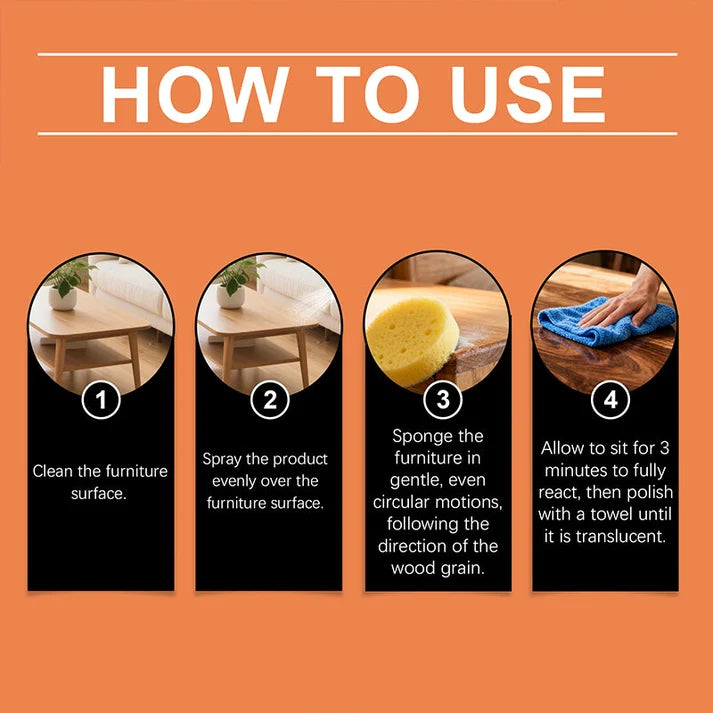 BUY 1 GET 1 FREE-All-in-One Wood Seasoning and Polishing Beeswax Spray