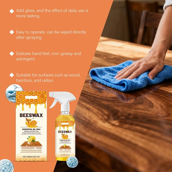 BUY 1 GET 1 FREE-All-in-One Wood Seasoning and Polishing Beeswax Spray