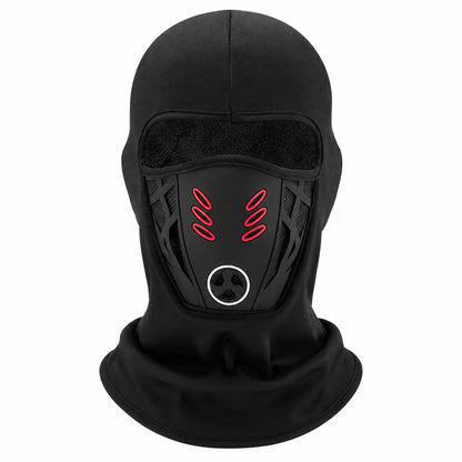 Winter Balaclava Face Mask and Touchscreen Gloves Set for Men and Women, Full-Coverage Hood with Warm Fleece-Lined Anti-Slip Gloves for Cycling, Running and Outdoor Activities